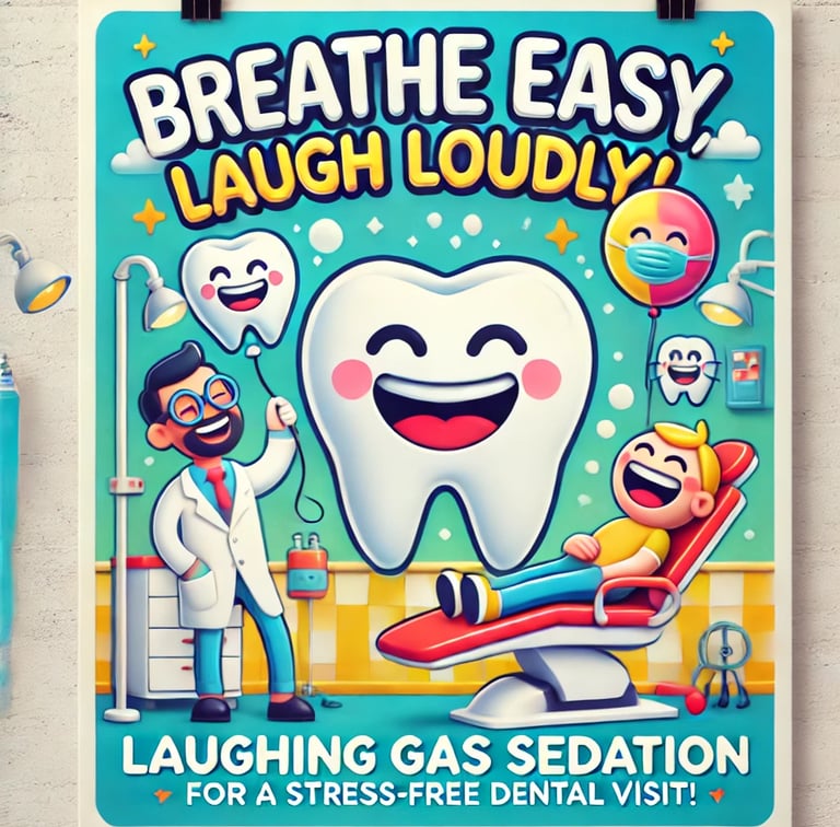 laughing gas dentistry for kids