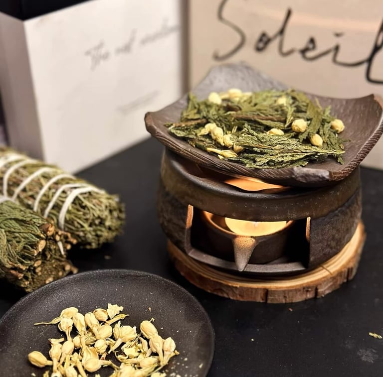 aromatherapy incense burner