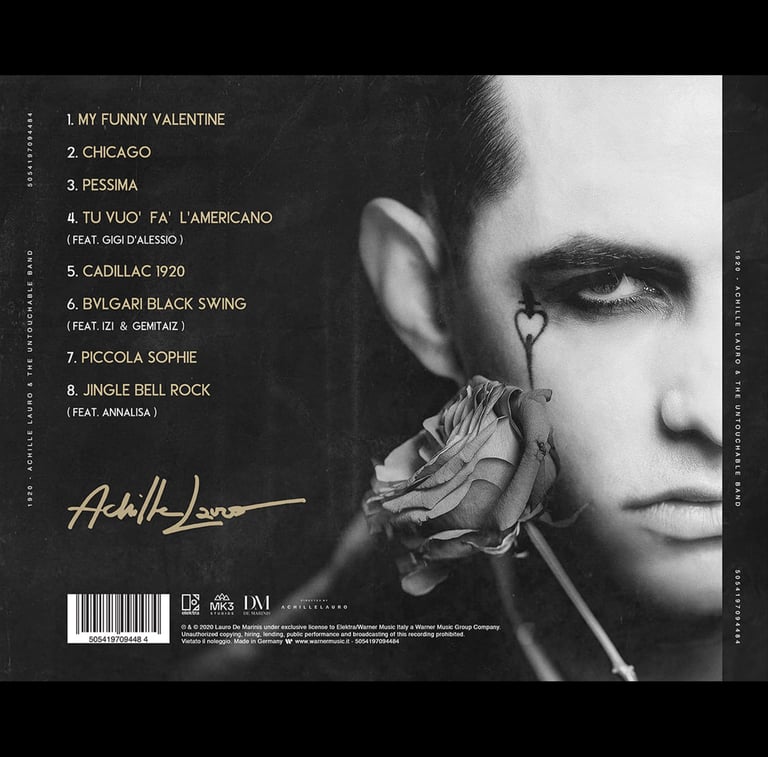 ACHILLE LAURO - 1920 - RETRO CD 