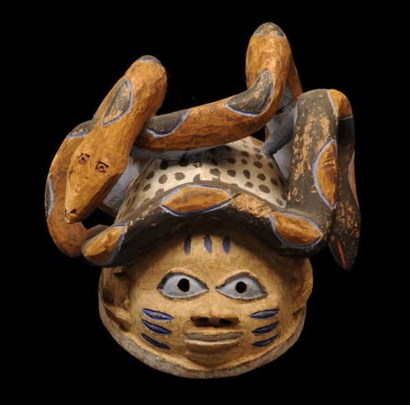 Masque gélédé yoruba