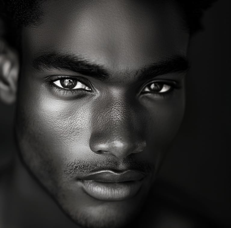 Male skin treatment