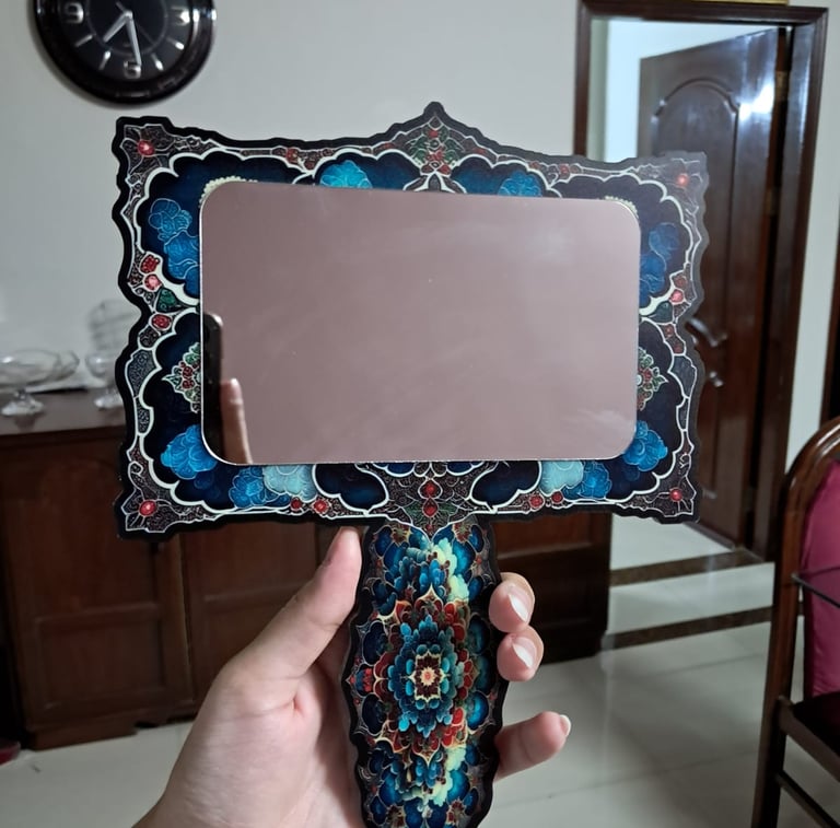 Custom Acrylic Hand Mirror