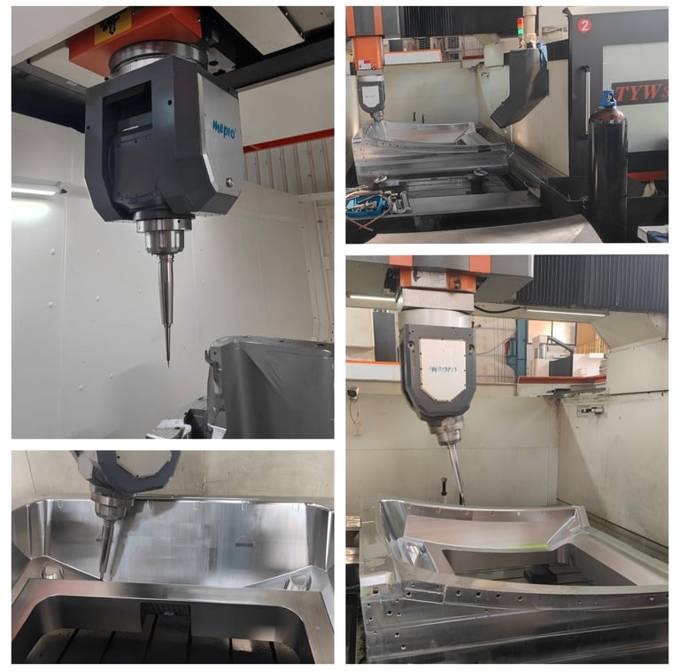 High-precision PDCPD-RIM mold manufacturing for mass production