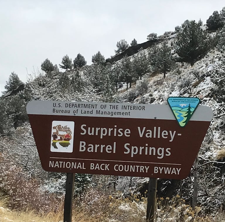 Surprise Valley Byway