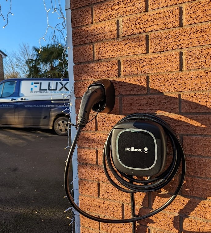 EV Charger Installation, Wall box, Green energy