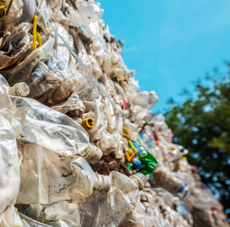 Pilha de resíduos