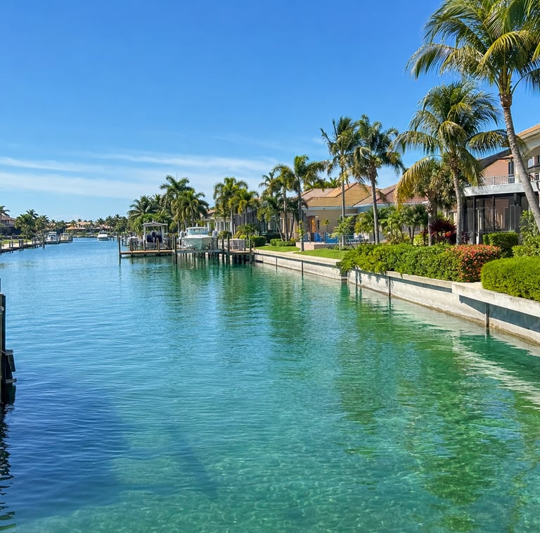 Marco Island canal