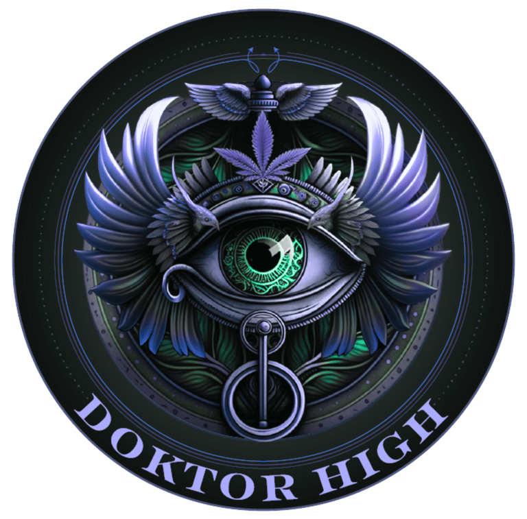 Doktor High cannabis education and music brand logo