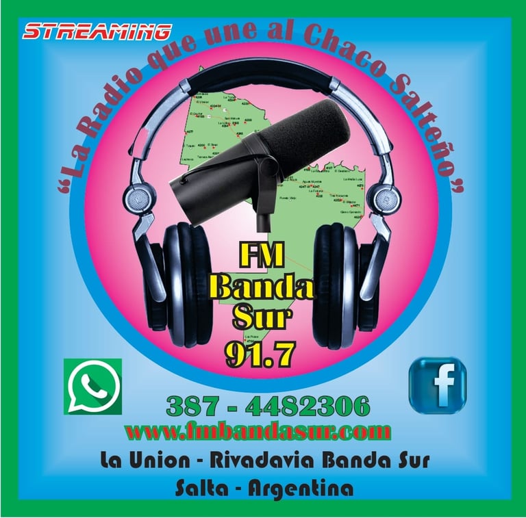 logo de Fm Banda Sur 91.7