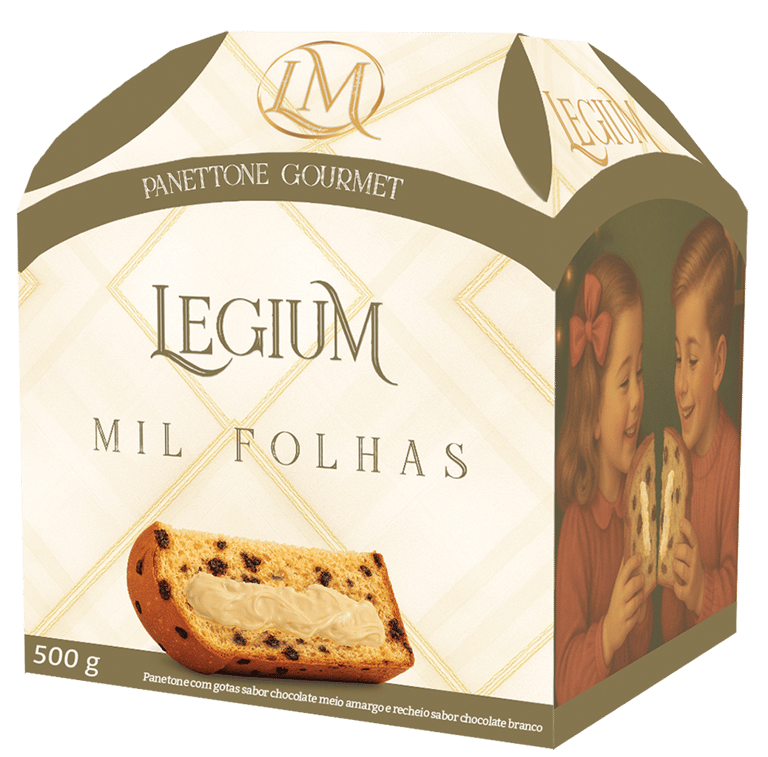 Panettone Trufado Mil Folhas