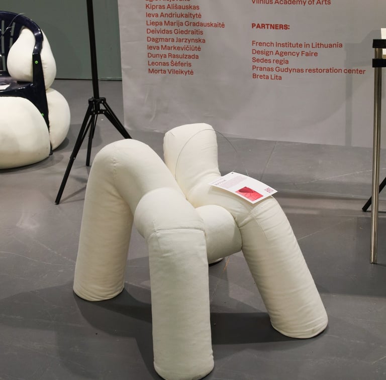 stockholm design week unique recycled chair