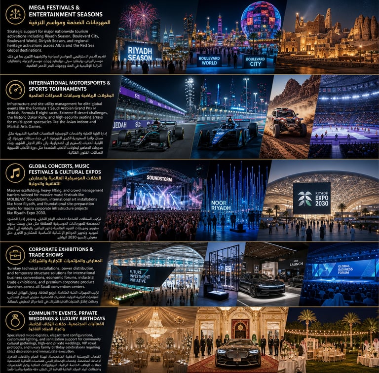 Saudi events: Riyadh Season, FE, F1, MDLBEAST, Expo 2030 اكسبو، موسم الرياض، فورمولا ، مدل بيست