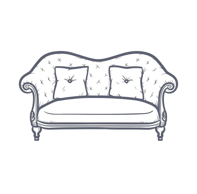 A double sofa