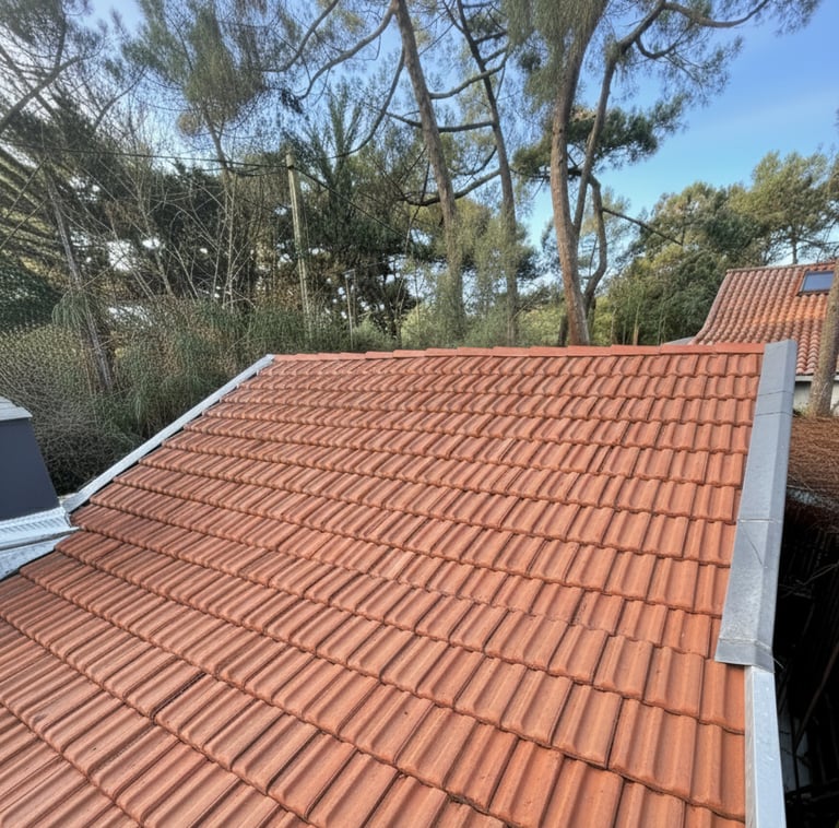 toiture cap ferret tuile marseillaise