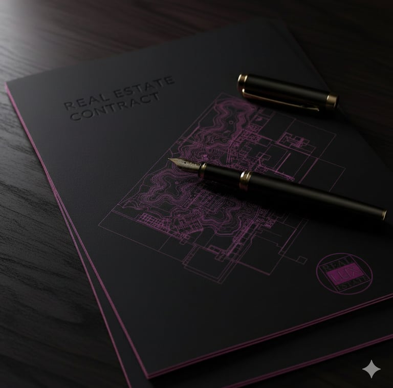Contrato de Real Estate: Cierre profesional de venta y estrategia inmobiliaria