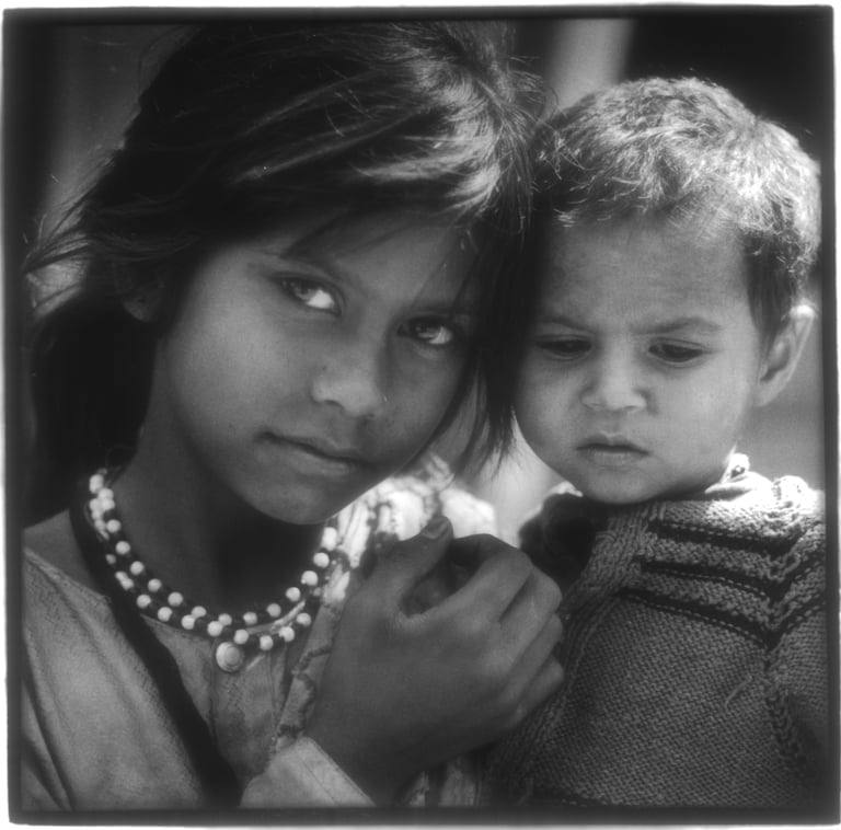 Bambini di Hairakhan