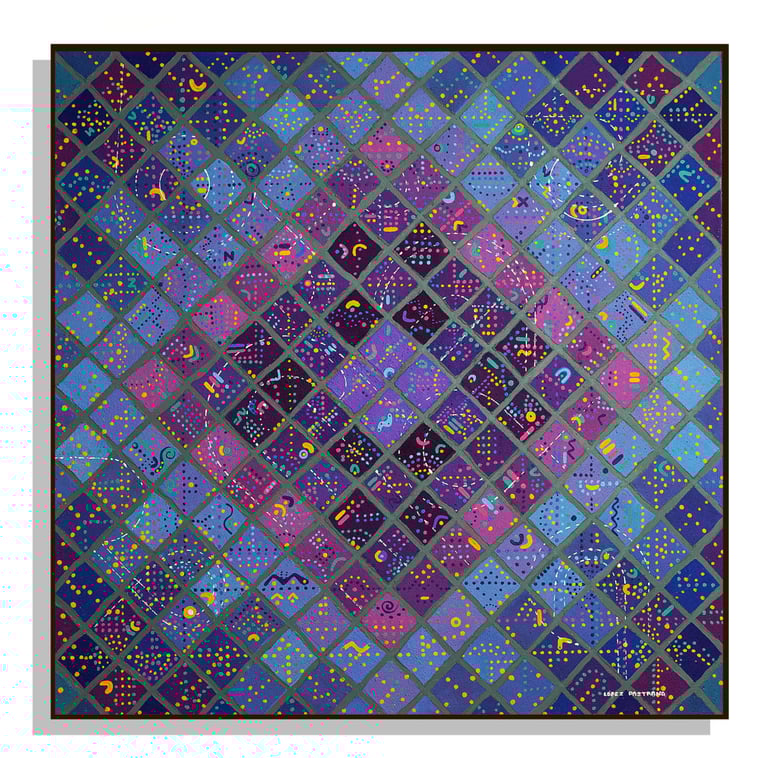 LOS QUARKS | Obra de Arte Contemporáneo Neo-Crotálico del artista mexicano Javier Lopez Pastrana