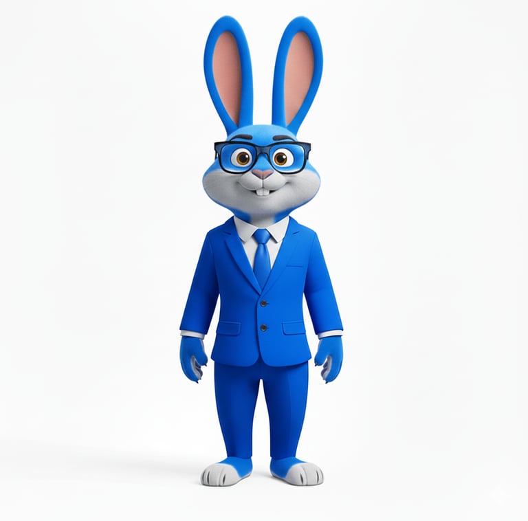 Blue Bunny Bank (BBB) is a Crypto Meme Token belongs to Blue Bunny Family, a head of the 4 Tokens.