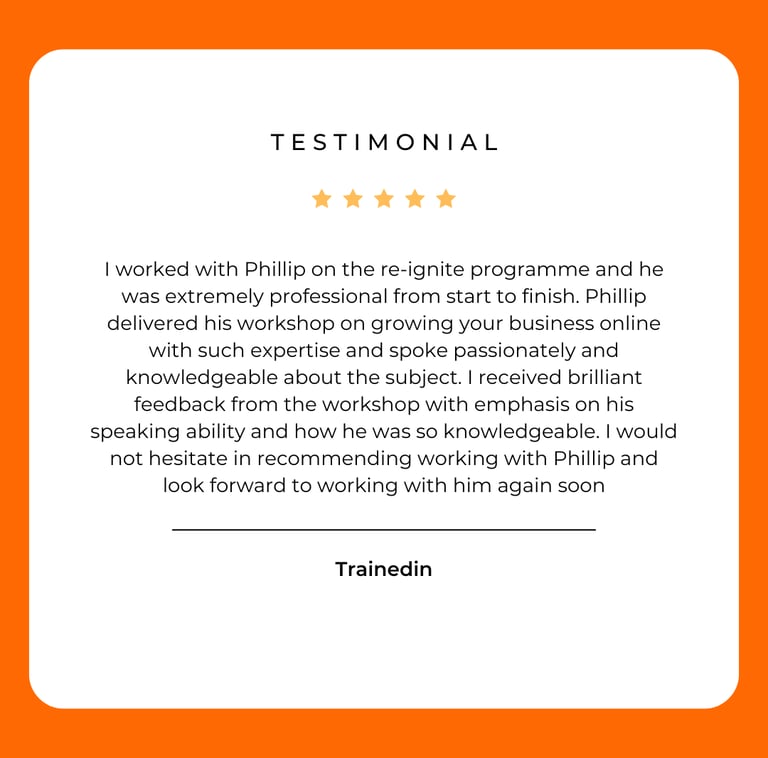 Testimonial Phillip Twyford