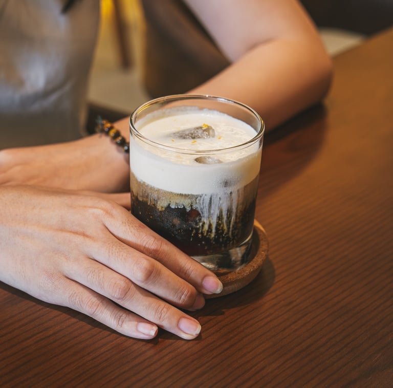 Mont Blanc at Grind Now Coffee Bar Batam