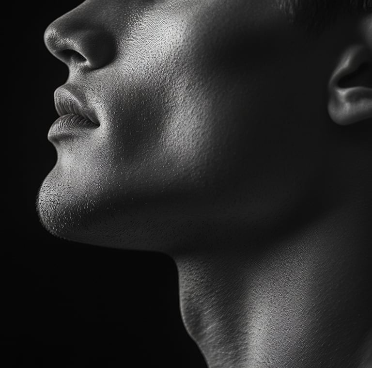 Male fat dissolving treatment