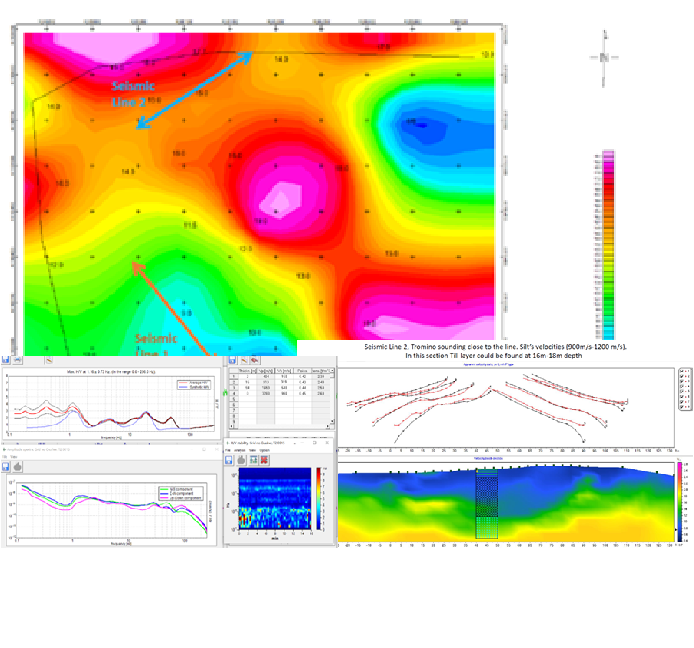 Estimacion de espesores de capas litologicas