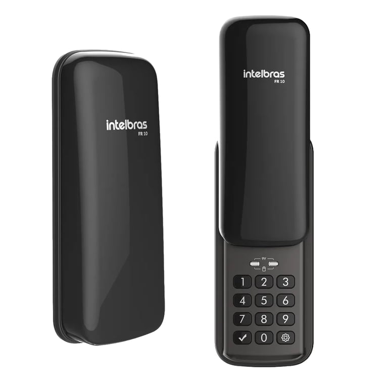 Fechadura Digital de Sobrepor com Senha FR 10 Preto Intelbras