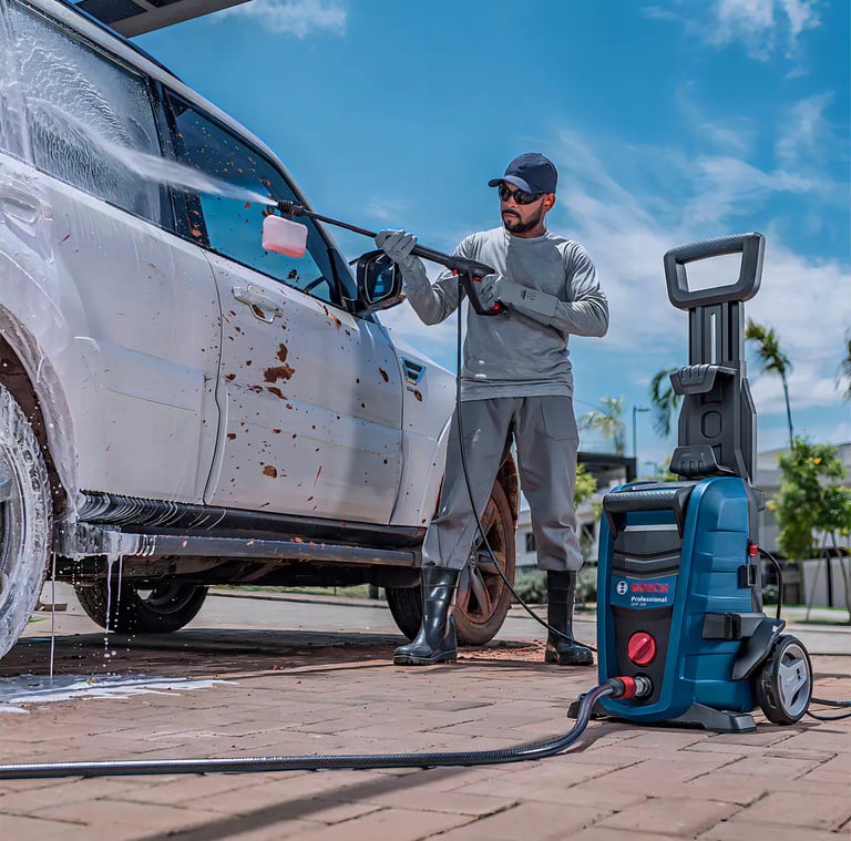 Lavadora de alta pressão Bosch GHP 200 1700W 2000 PSI com acessórios