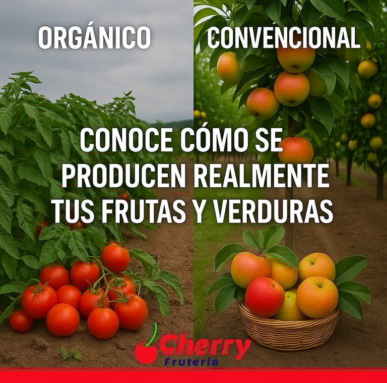 Conoce como se producen realmente tu frutas