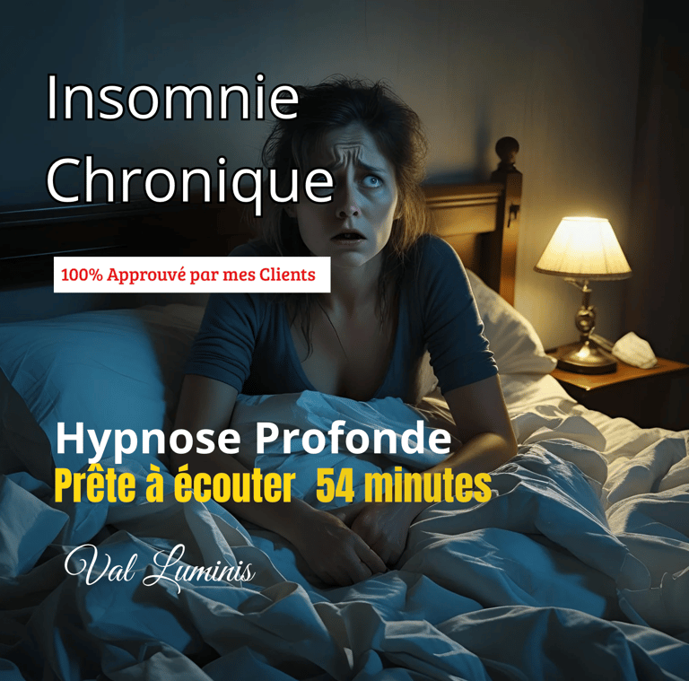 insomnie chronique, dormir, nuit calme