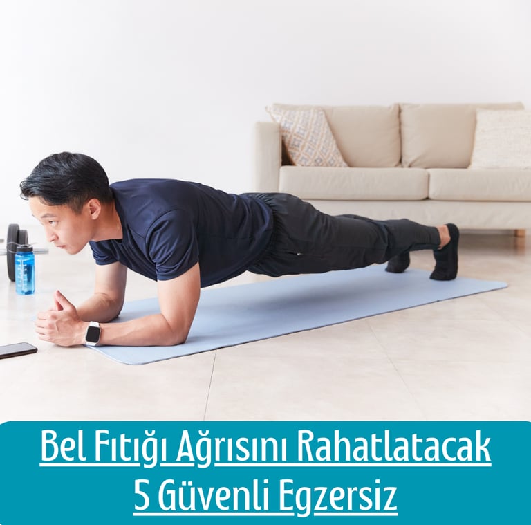 Bel Fıtığı Ağrısını Rahatlatacak 5 Güvenli Egzersiz