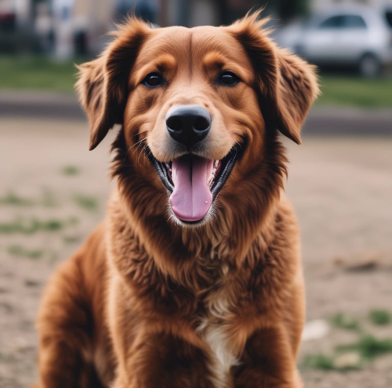 black pug with gray knit scarf