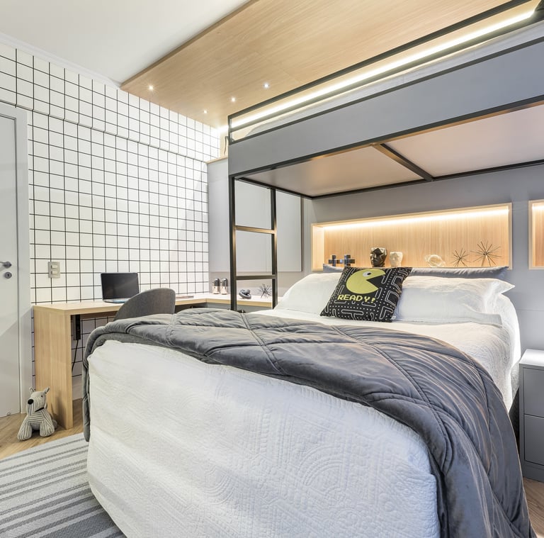 Suíte compartilhada - Meninos