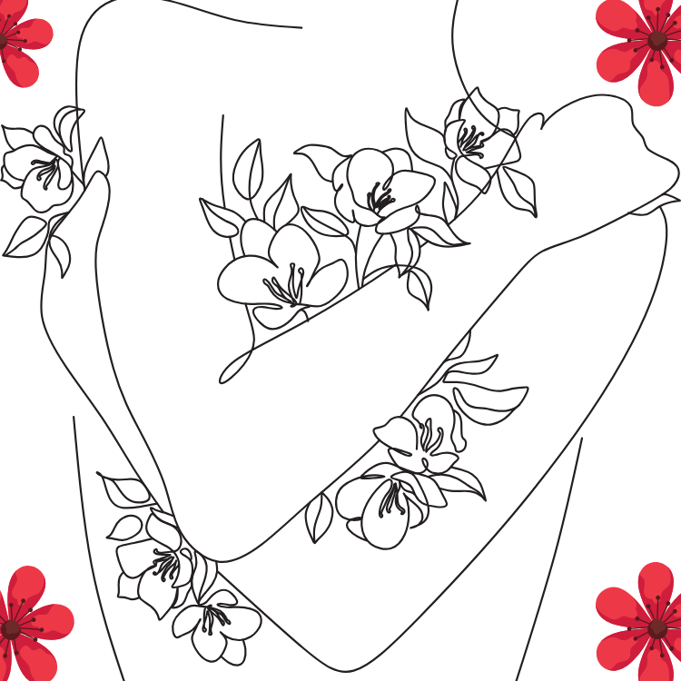a woman with a tattoo on her arm