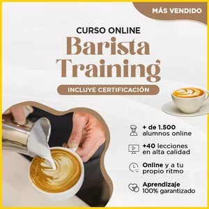 Maestro del Café con Nuestro Curso de Barista