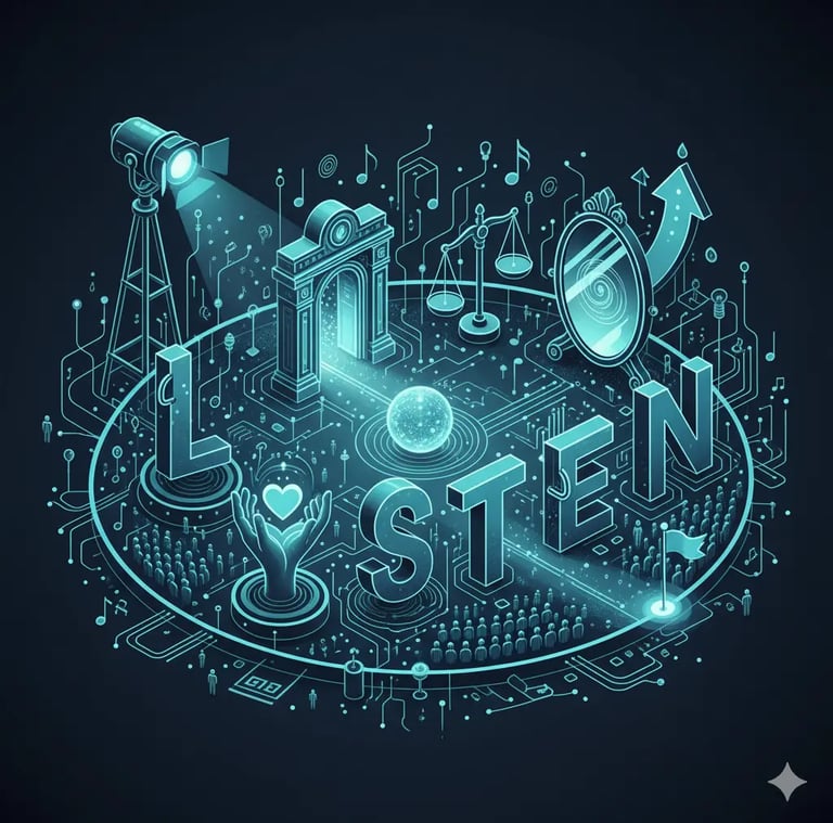 The LISTEN framework for AI-coached active listening in sales