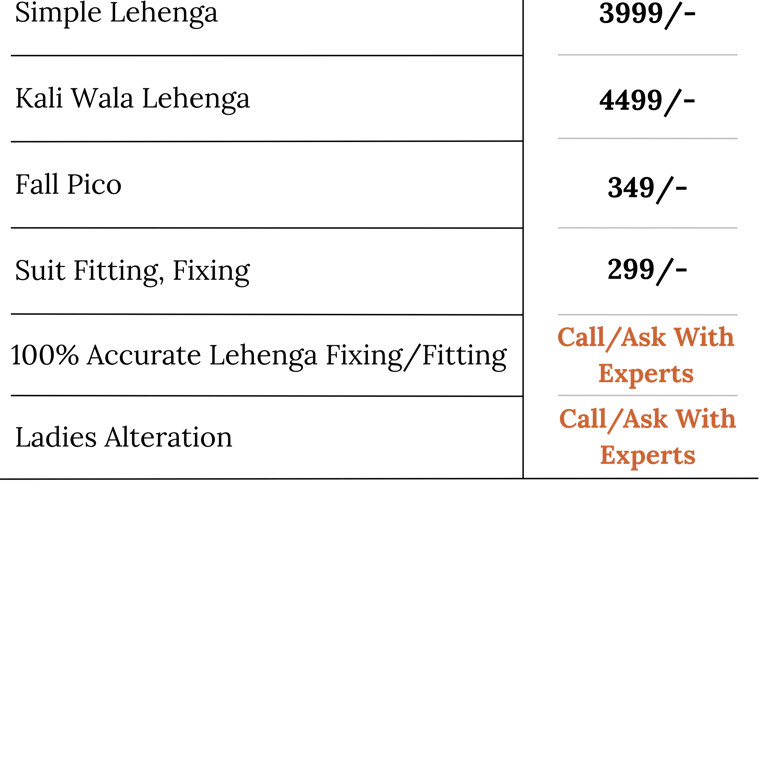 Ladies Tailor with Price