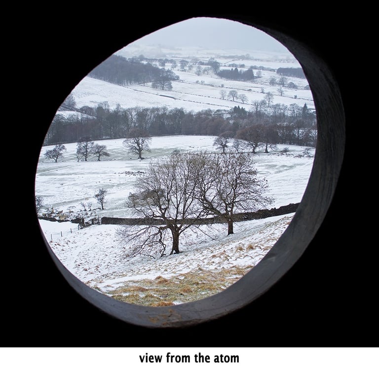 The view from the Wycoller Atom