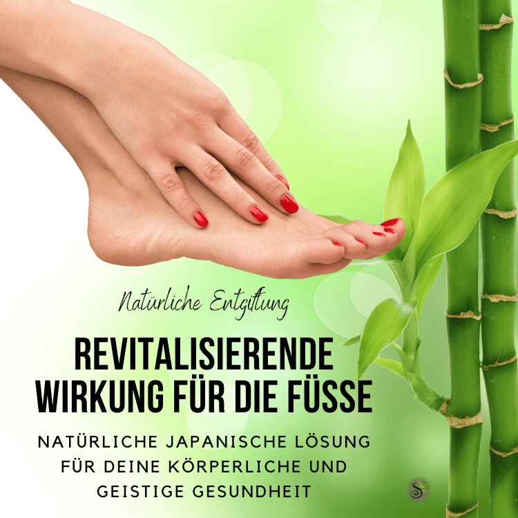 Revitalisierende Wirkung für die Füsse - Detox-Sanapendium