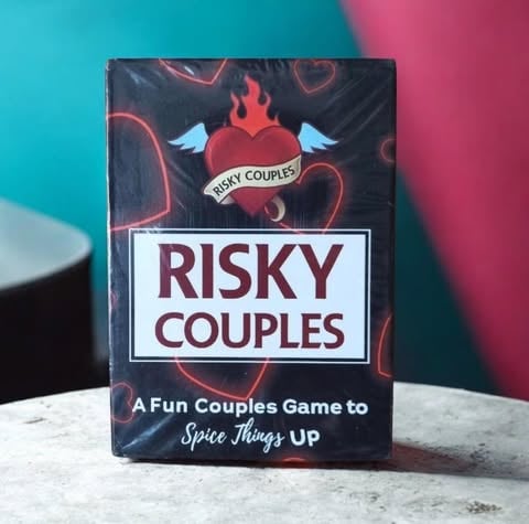  Risky Couples card game box for adults date night fun