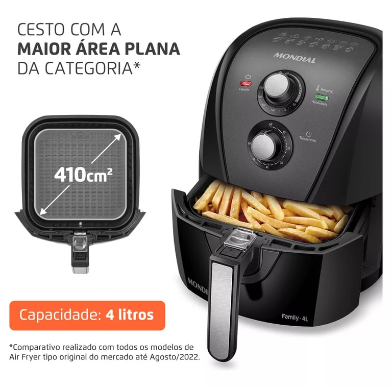 Air Fryer Mondial AFN-40-BFT