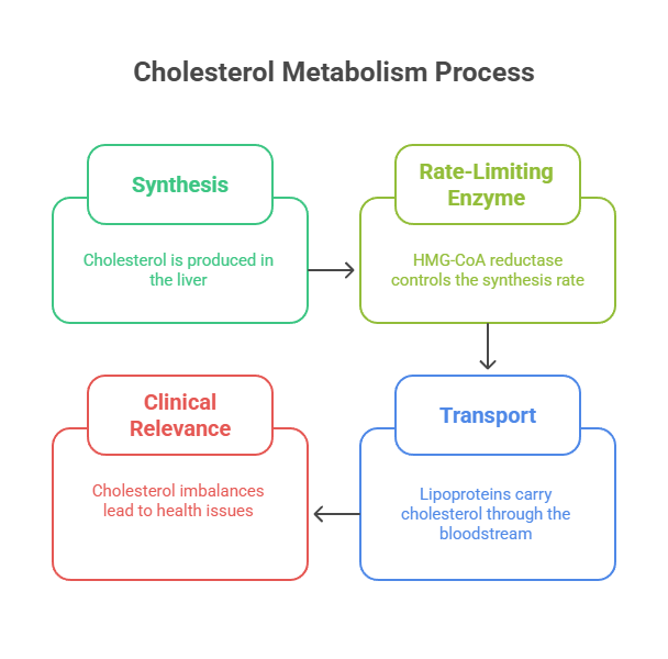 Cholesterol metabolism process