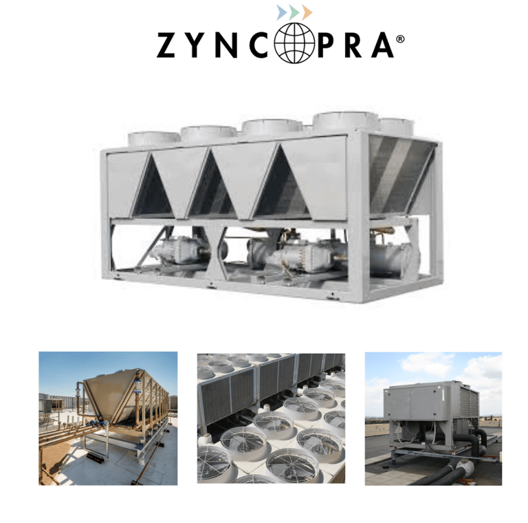 Industrial chiller cooling systems – powerful solutions for hotels, factories and shopping centers.