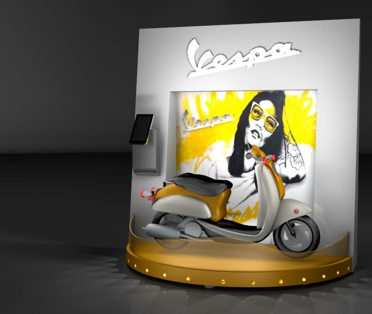 Stand Exhibidor Motos