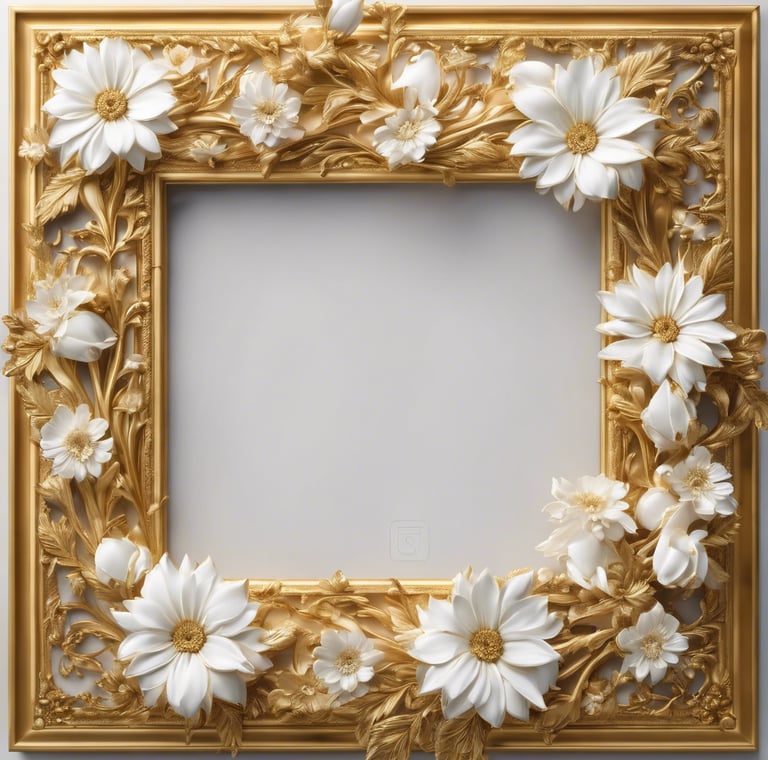 a bunch of flowers that are on a wall