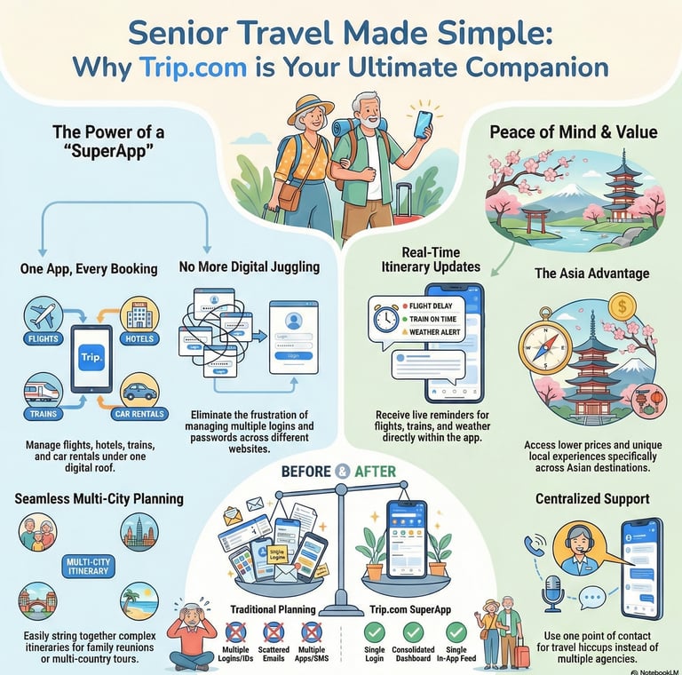 Senior travel with Trip