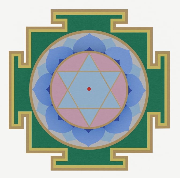 Saraswati yantra, jantra, astrologija, astrology, астрология