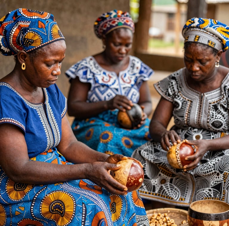 Sculptural installation featuring layered metal and wood elements reflecting cultural narratives.