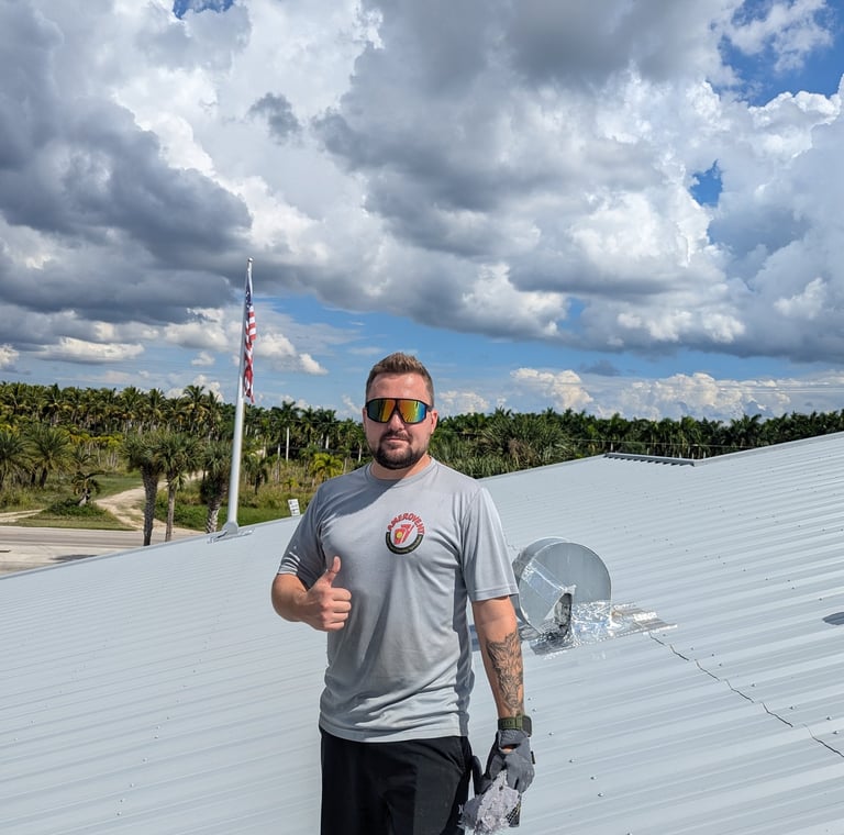Fire Station Dryer Vent Cleaning on Pine Island
