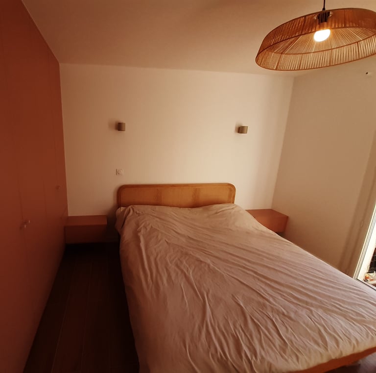 Dressing et tables de chevets assorties